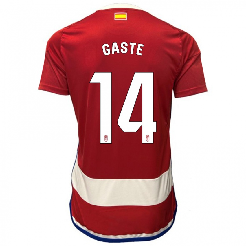 Damen Gaste #14 Rot Heimtrikot Trikot 2023/24 T-Shirt Schweiz