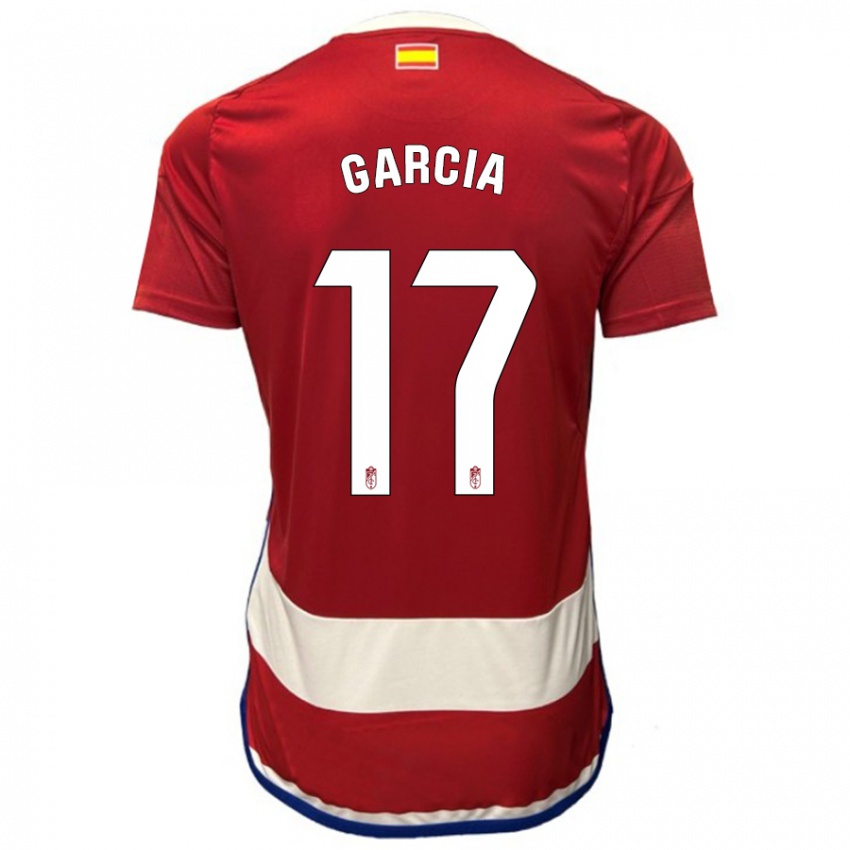 Damen Naima García #17 Rot Heimtrikot Trikot 2023/24 T-Shirt Schweiz