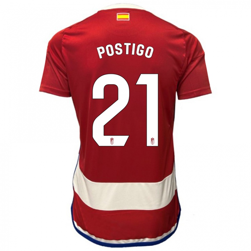 Damen Postigo #21 Rot Heimtrikot Trikot 2023/24 T-Shirt Schweiz