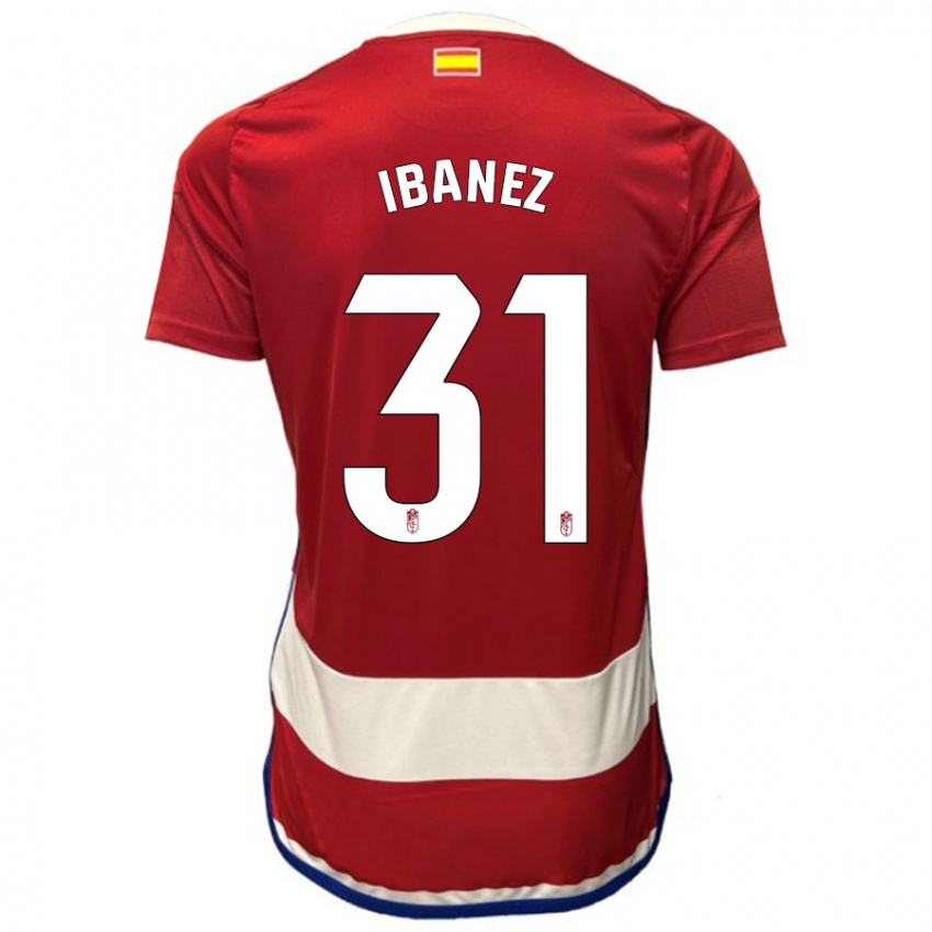 Damen Alba Ibáñez #31 Rot Heimtrikot Trikot 2023/24 T-Shirt Schweiz