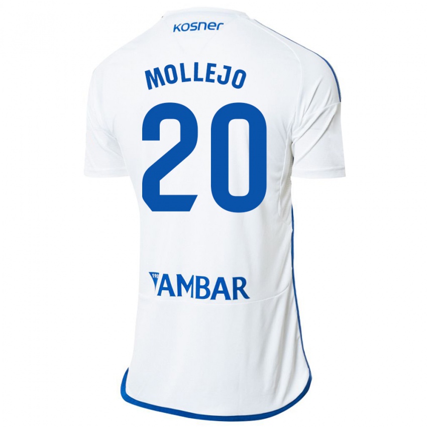 Damen Victor Mollejo #20 Weiß Heimtrikot Trikot 2023/24 T-Shirt Schweiz