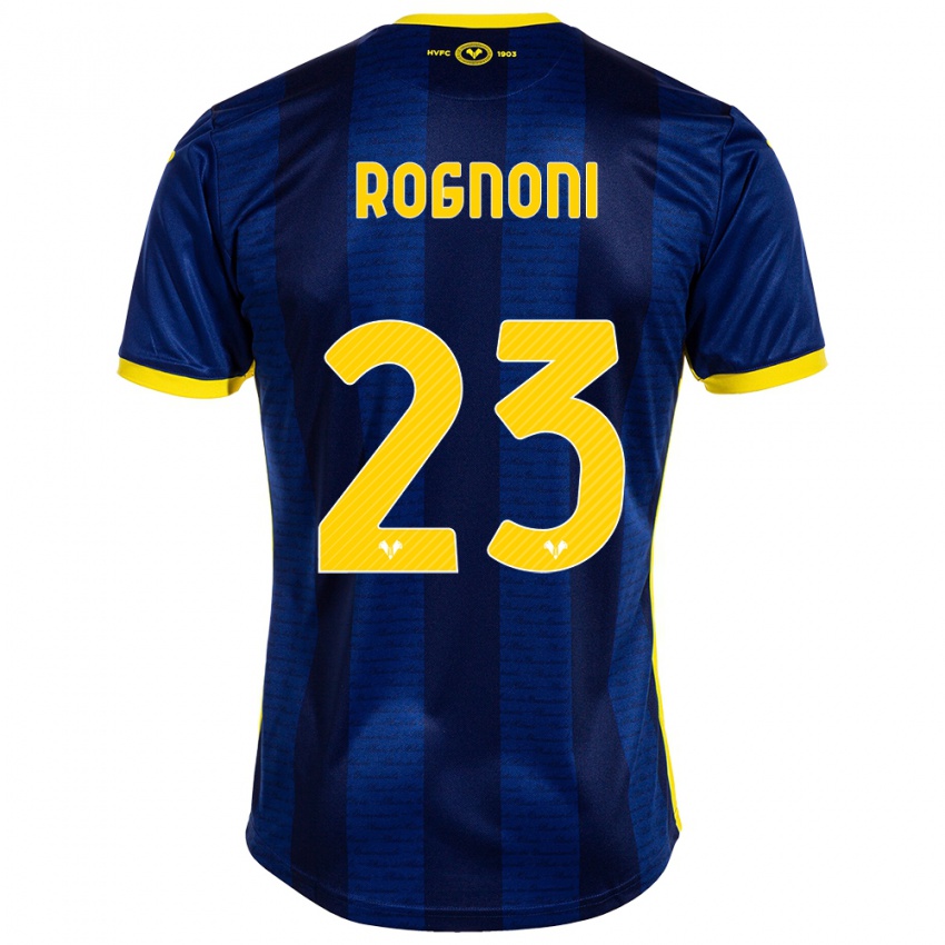 Damen Alessia Rognoni #23 Marine Heimtrikot Trikot 2023/24 T-Shirt Schweiz