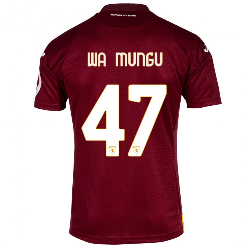 Damen Vimoj Muntu Wa Mungu #47 Dunkelrot Heimtrikot Trikot 2023/24 T-Shirt Schweiz