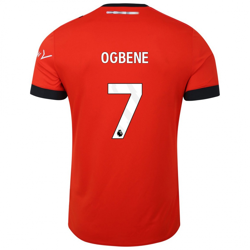 Damen Chiedozie Ogbene #7 Rot Heimtrikot Trikot 2023/24 T-Shirt Schweiz