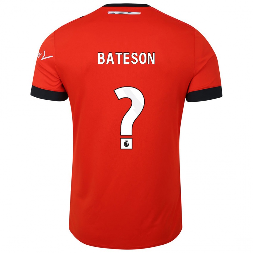 Damen Jack Bateson #0 Rot Heimtrikot Trikot 2023/24 T-Shirt Schweiz