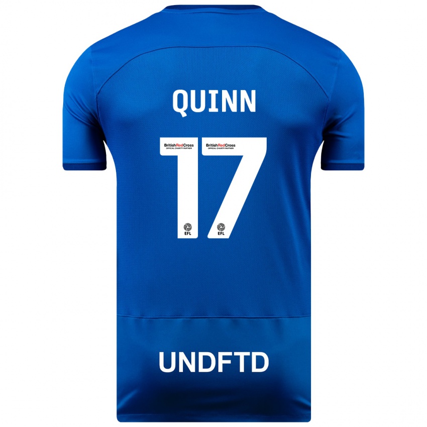 Damen Lucy Quinn #17 Blau Heimtrikot Trikot 2023/24 T-Shirt Schweiz