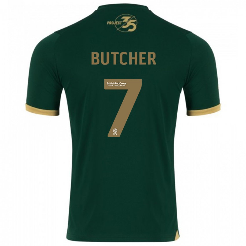 Damen Matt Butcher #7 Grün Heimtrikot Trikot 2023/24 T-Shirt Schweiz