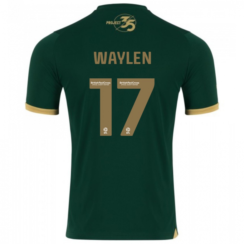 Damen Libby Waylen #17 Grün Heimtrikot Trikot 2023/24 T-Shirt Schweiz