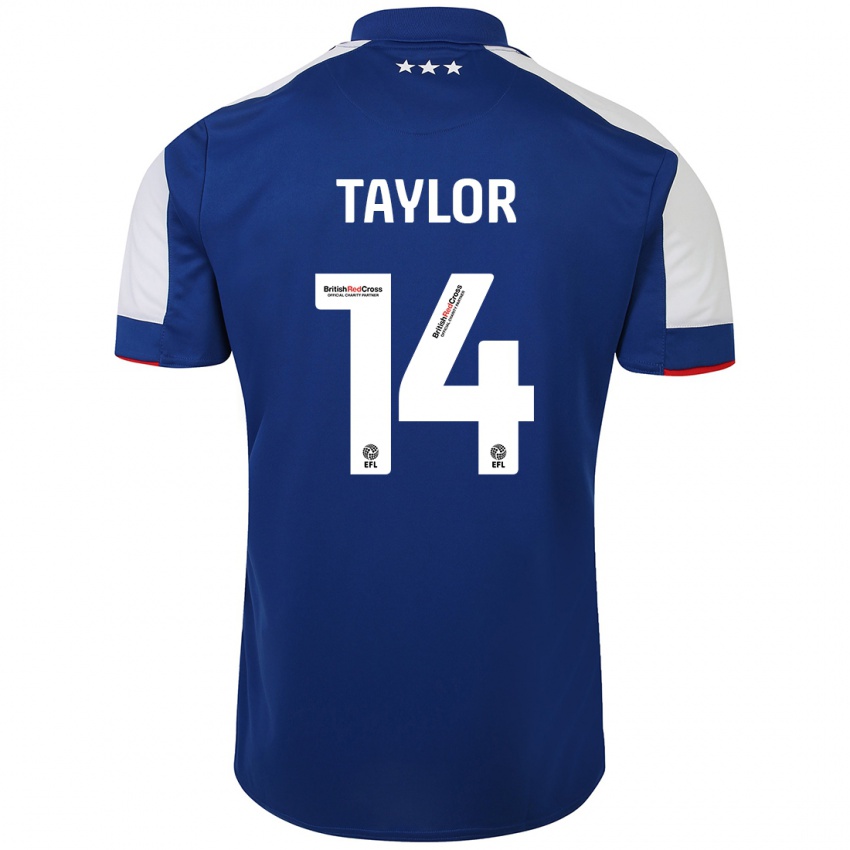 Damen Jack Taylor #14 Blau Heimtrikot Trikot 2023/24 T-Shirt Schweiz