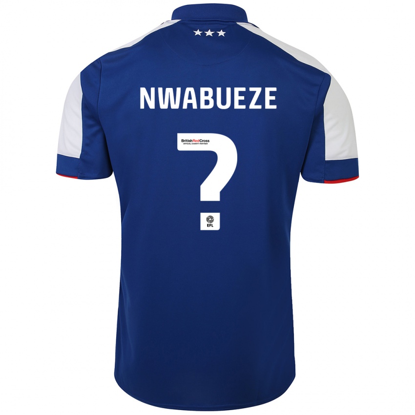 Damen Jesse Nwabueze #0 Blau Heimtrikot Trikot 2023/24 T-Shirt Schweiz