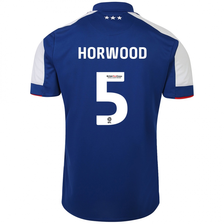 Damen Bonnie Horwood #5 Blau Heimtrikot Trikot 2023/24 T-Shirt Schweiz