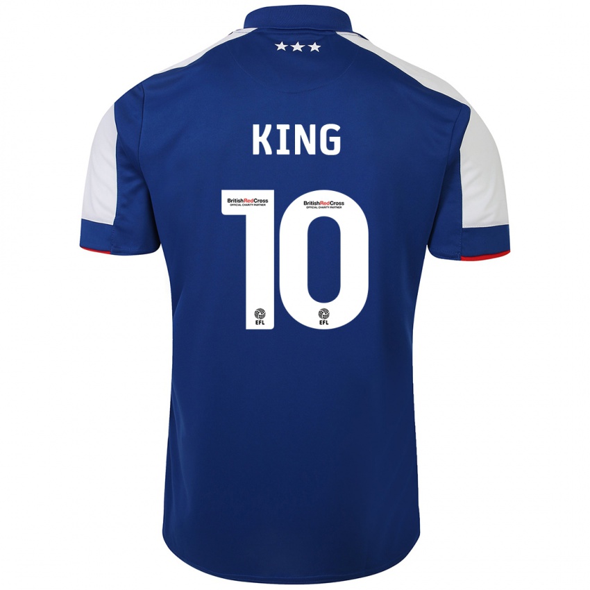 Damen Eloise King #10 Blau Heimtrikot Trikot 2023/24 T-Shirt Schweiz