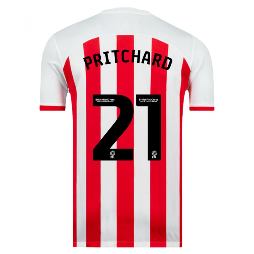 Damen Alex Pritchard #21 Weiß Heimtrikot Trikot 2023/24 T-Shirt Schweiz