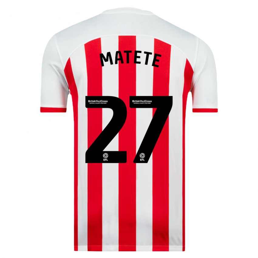 Damen Jay Matete #27 Weiß Heimtrikot Trikot 2023/24 T-Shirt Schweiz