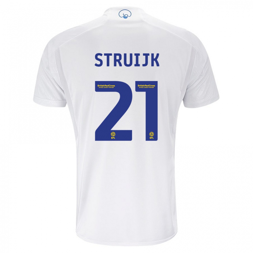 Damen Pascal Struijk #21 Weiß Heimtrikot Trikot 2023/24 T-Shirt Schweiz