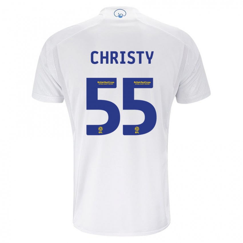 Damen Harry Christy #55 Weiß Heimtrikot Trikot 2023/24 T-Shirt Schweiz