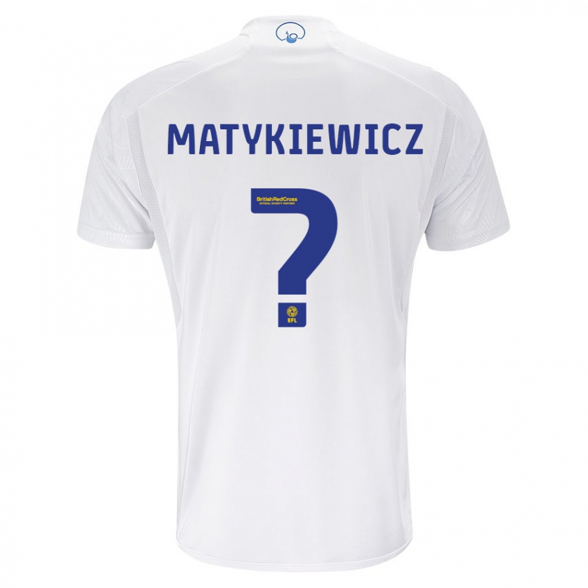 Damen Luke Matykiewicz #0 Weiß Heimtrikot Trikot 2023/24 T-Shirt Schweiz