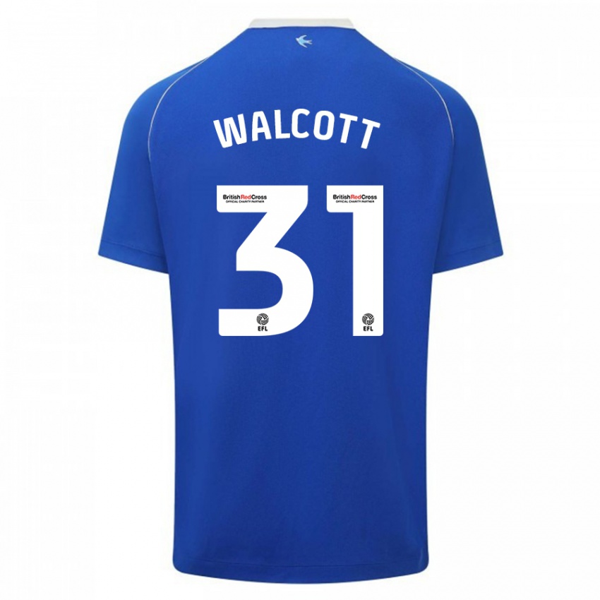 Damen Malachi Fagan Walcott #31 Blau Heimtrikot Trikot 2023/24 T-Shirt Schweiz