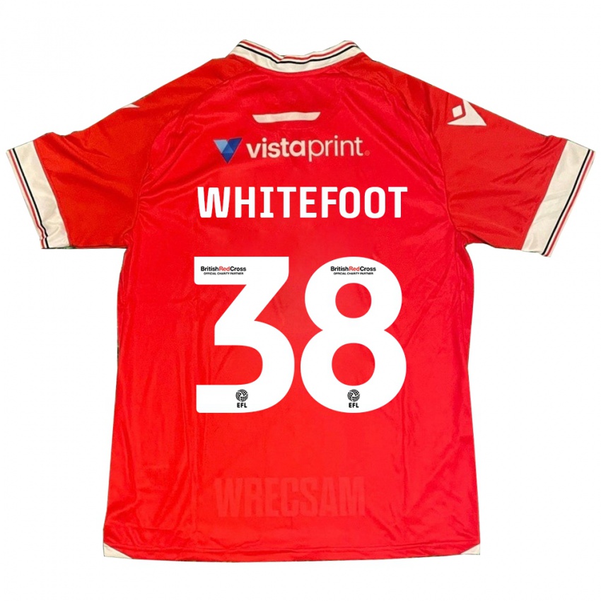 Damen Lily Whitefoot #38 Rot Heimtrikot Trikot 2023/24 T-Shirt Schweiz