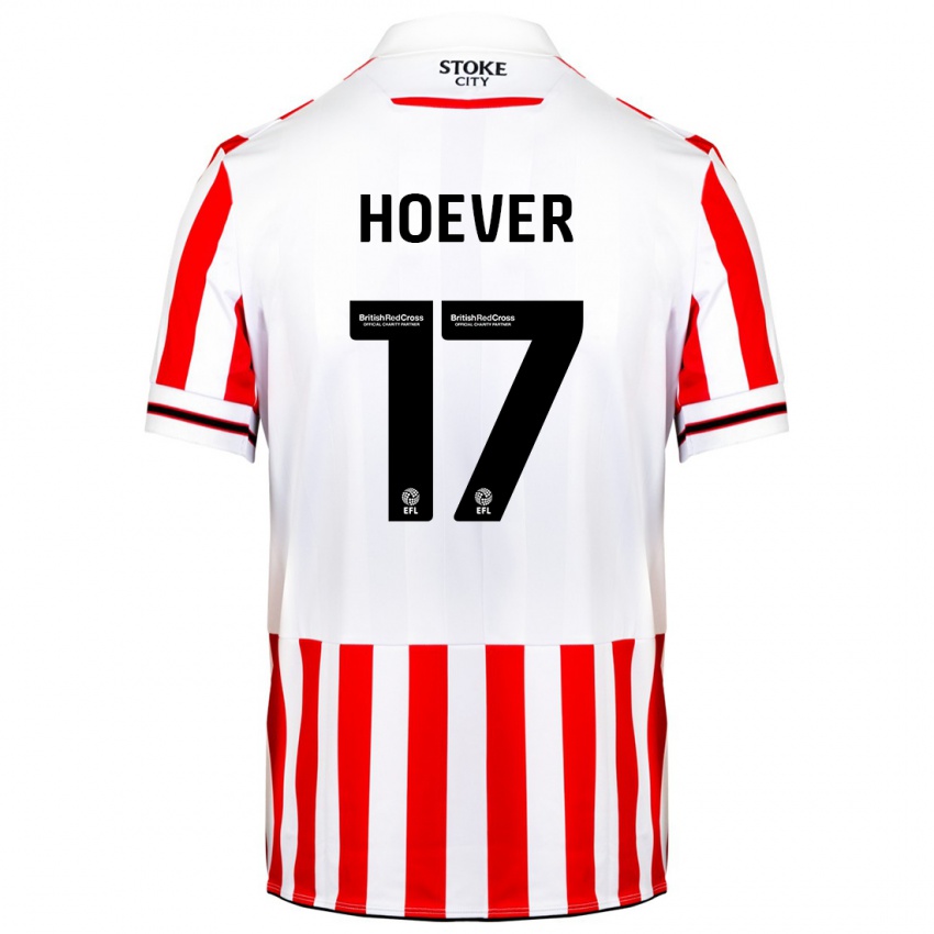 Damen Ki-Jana Hoever #17 Rot-Weiss Heimtrikot Trikot 2023/24 T-Shirt Schweiz