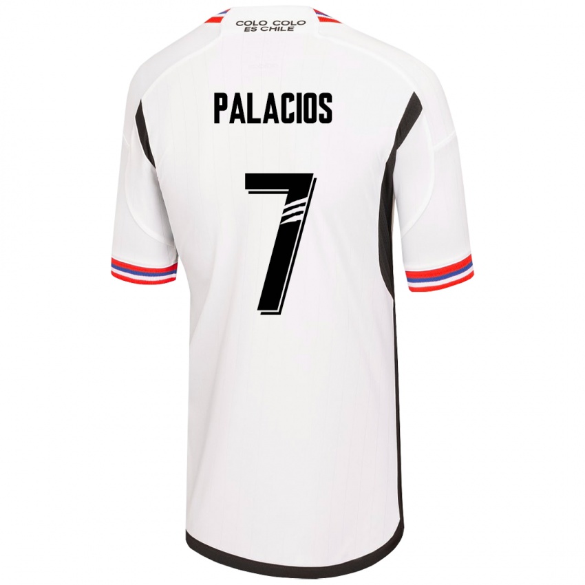 Damen Carlos Palacios #7 Weiß Heimtrikot Trikot 2023/24 T-Shirt Schweiz