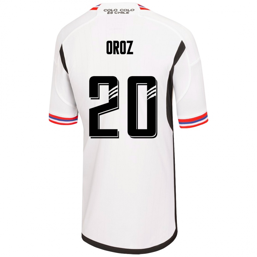 Damen Alexander Oroz #20 Weiß Heimtrikot Trikot 2023/24 T-Shirt Schweiz