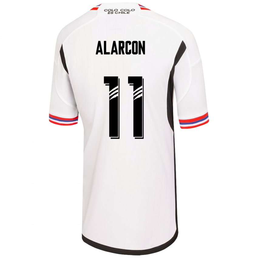 Damen Antonia Alarcón #11 Weiß Heimtrikot Trikot 2023/24 T-Shirt Schweiz
