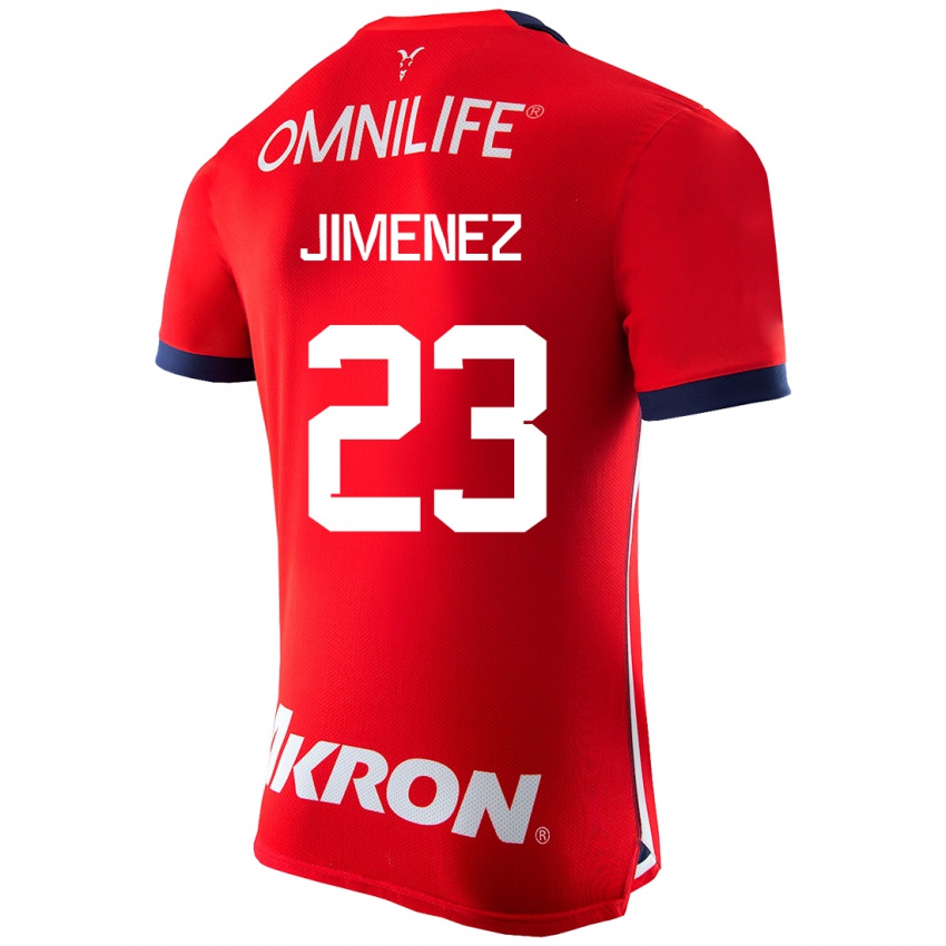 Damen Miguel Jiménez #23 Rot Heimtrikot Trikot 2023/24 T-Shirt Schweiz