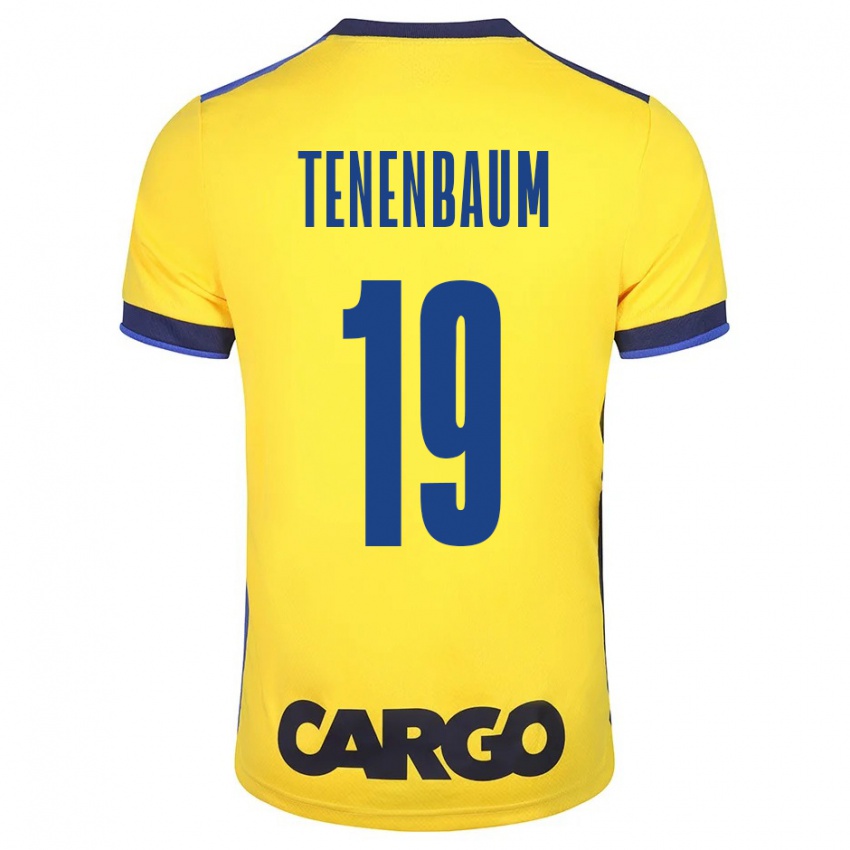 Damen Daniel Tenenbaum #19 Gelb Heimtrikot Trikot 2023/24 T-Shirt Schweiz