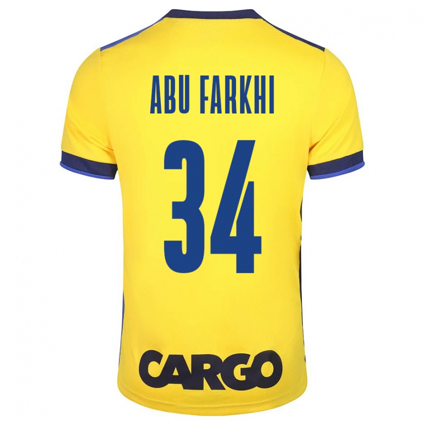 Damen Sayed Abu Farkhi #34 Gelb Heimtrikot Trikot 2023/24 T-Shirt Schweiz