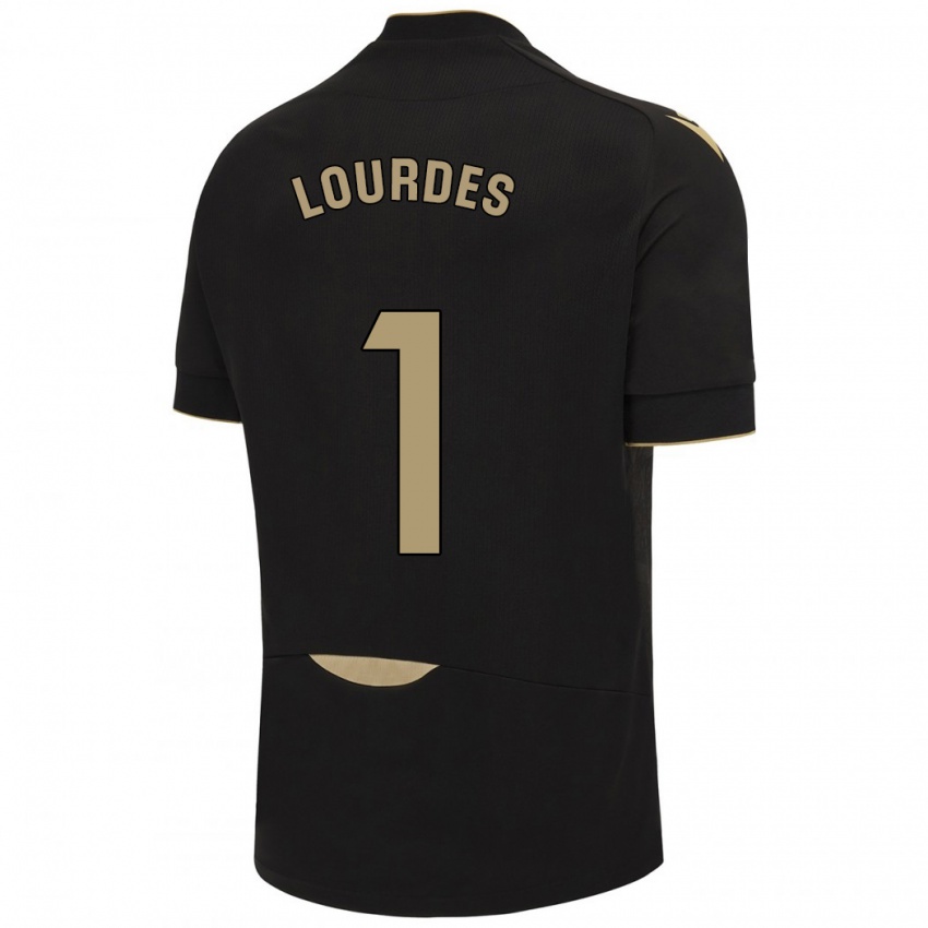 Damen Lourdes #1 Schwarz Auswärtstrikot Trikot 2023/24 T-Shirt Schweiz