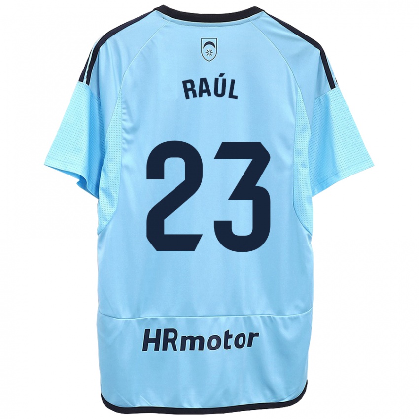 Damen Raúl García #23 Blau Auswärtstrikot Trikot 2023/24 T-Shirt Schweiz