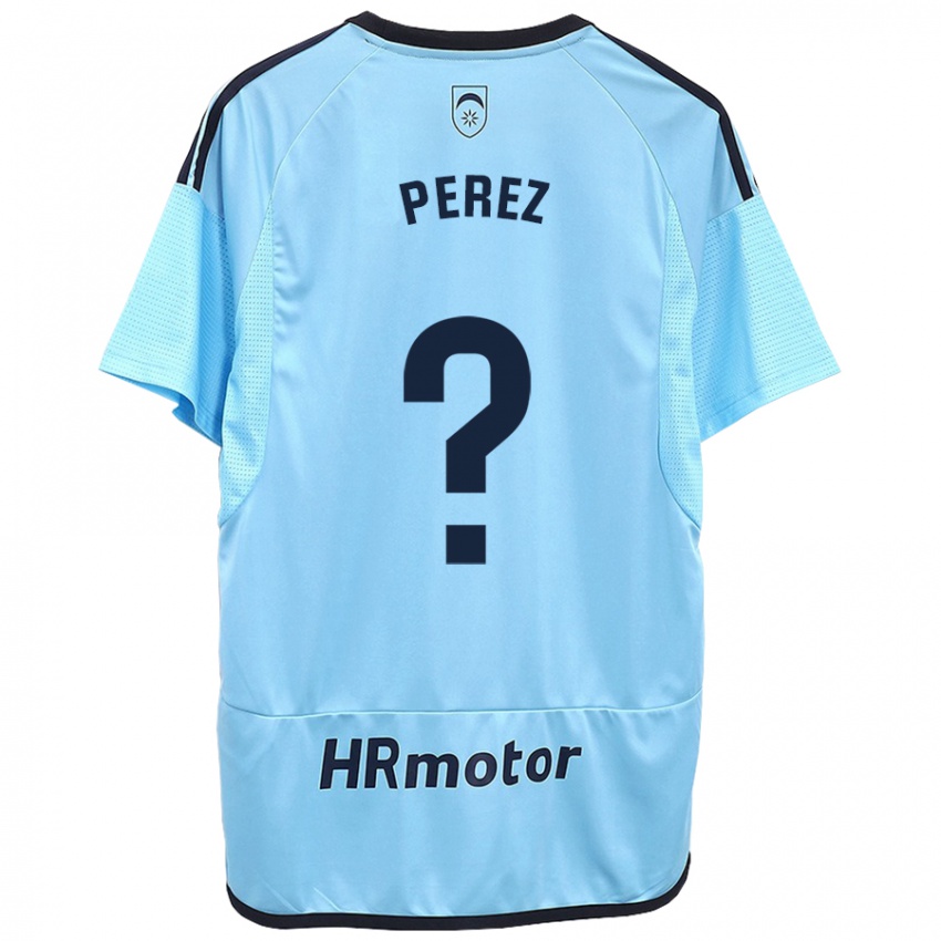 Damen Bruno Perez #0 Blau Auswärtstrikot Trikot 2023/24 T-Shirt Schweiz