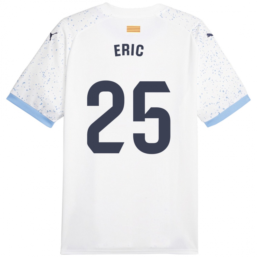 Damen Eric Garcia #25 Weiß Auswärtstrikot Trikot 2023/24 T-Shirt Schweiz