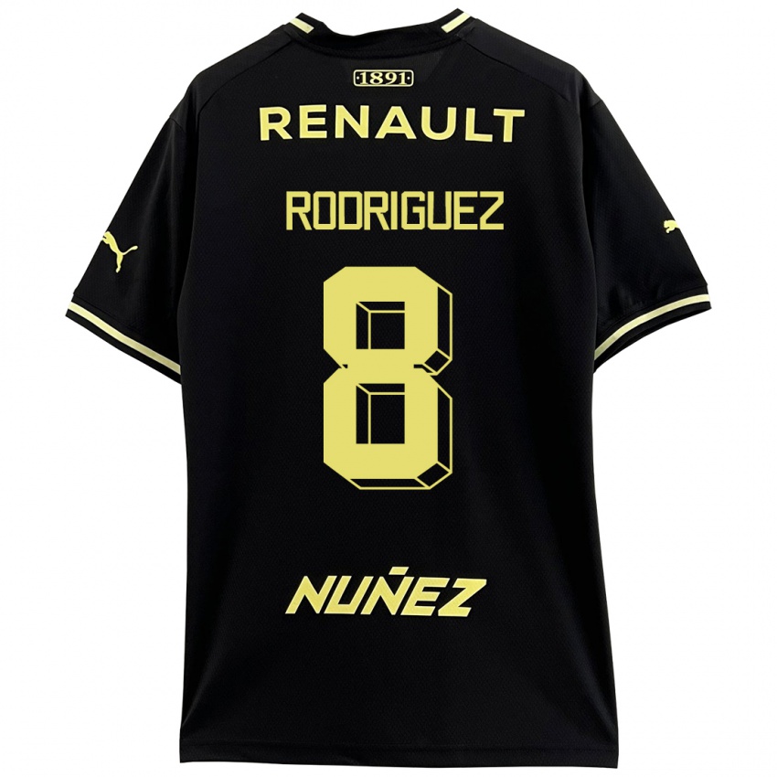 Damen Sebastián Rodríguez #8 Schwarz Auswärtstrikot Trikot 2023/24 T-Shirt Schweiz