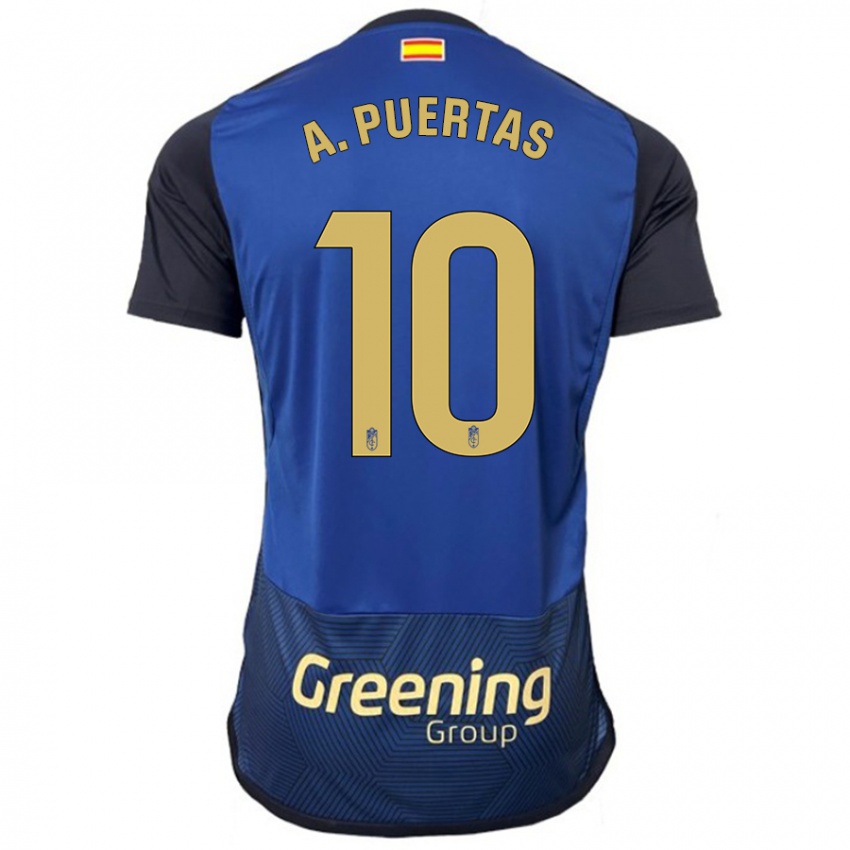 Damen Antonio Puertas #10 Marine Auswärtstrikot Trikot 2023/24 T-Shirt Schweiz