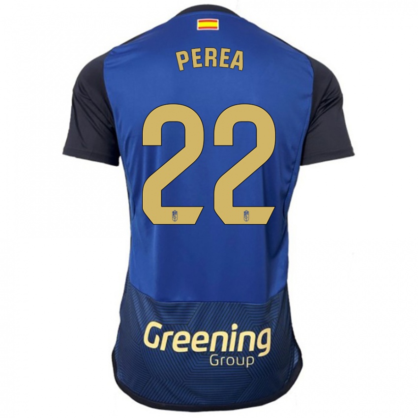 Damen Alberto Perea #22 Marine Auswärtstrikot Trikot 2023/24 T-Shirt Schweiz