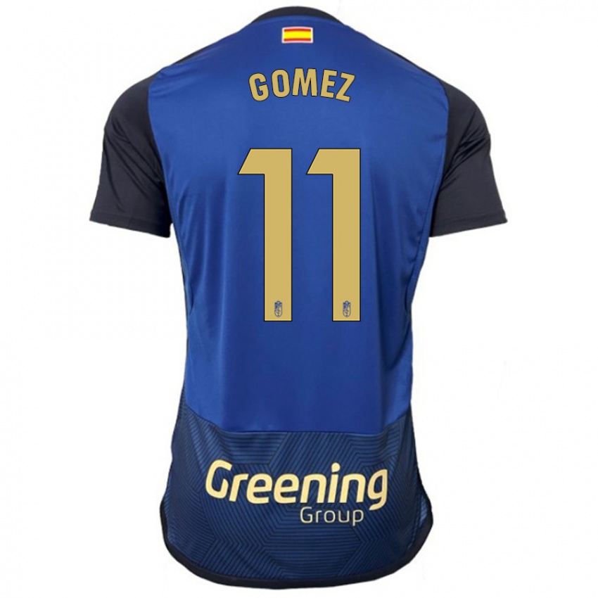 Damen Andrea Gómez #11 Marine Auswärtstrikot Trikot 2023/24 T-Shirt Schweiz