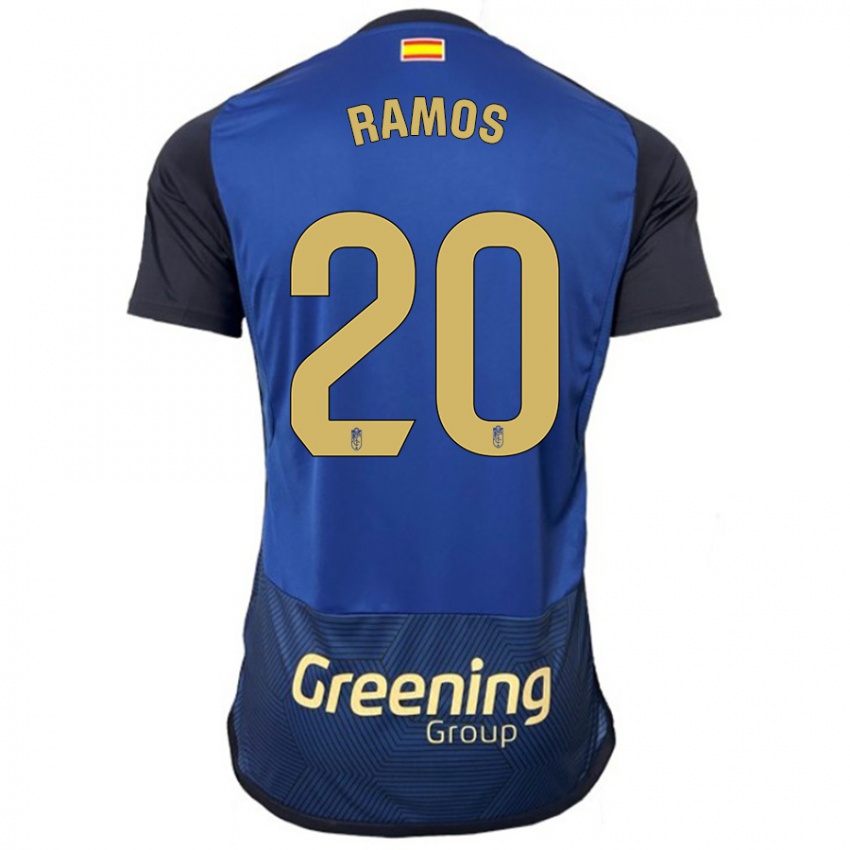 Damen Lucía Ramos #20 Marine Auswärtstrikot Trikot 2023/24 T-Shirt Schweiz