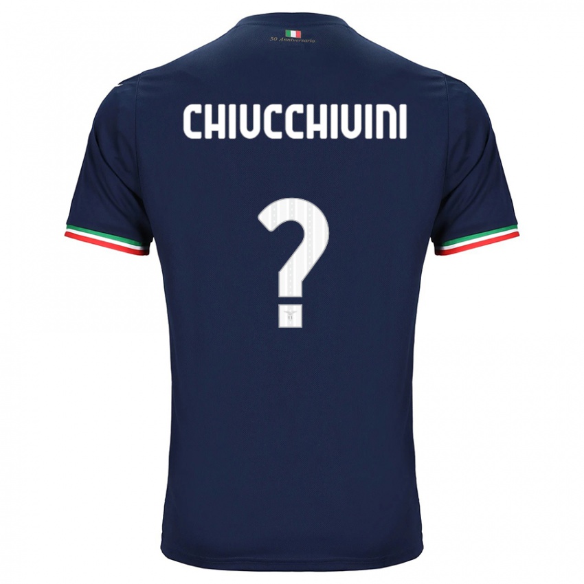 Damen Lorenzo Chiucchiuini #0 Marine Auswärtstrikot Trikot 2023/24 T-Shirt Schweiz