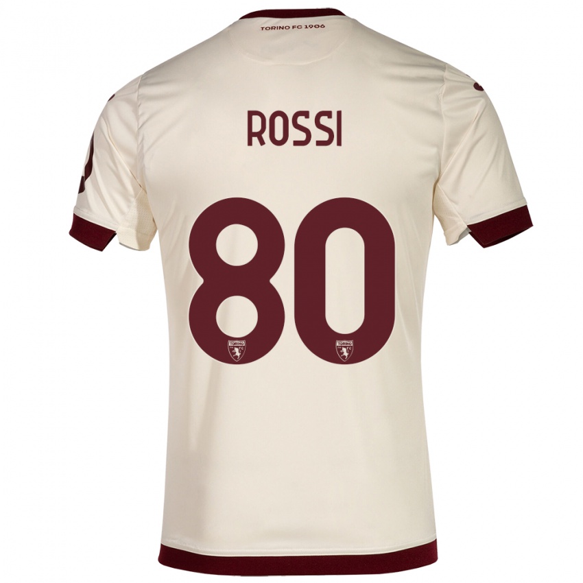 Damen Simone Rossi #80 Sekt Auswärtstrikot Trikot 2023/24 T-Shirt Schweiz