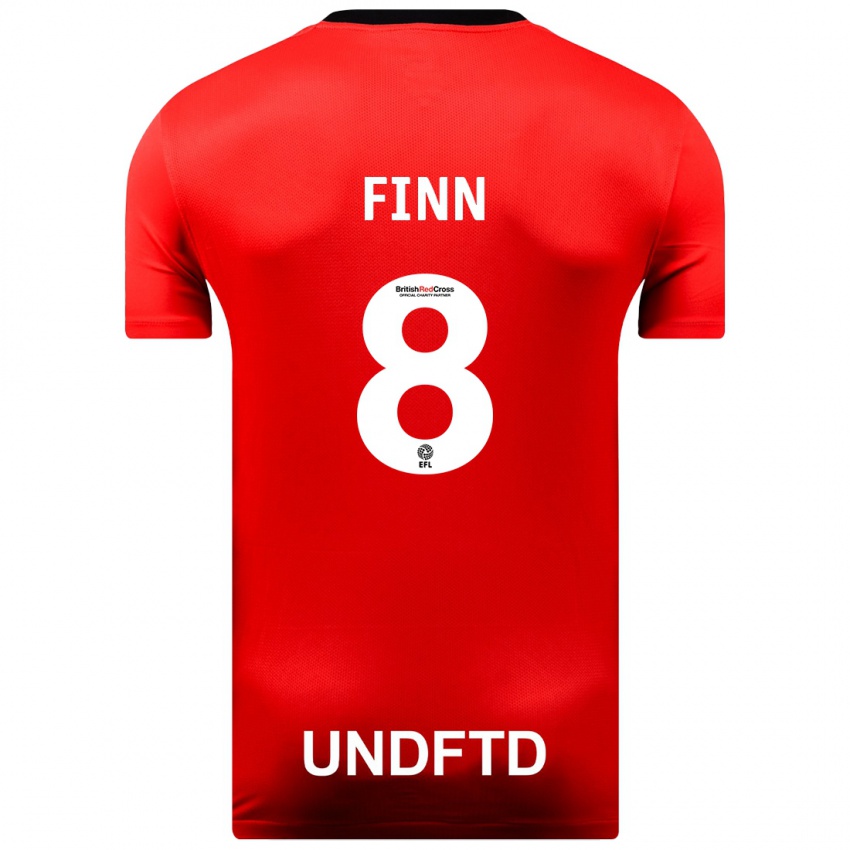 Damen Jamie Finn #8 Rot Auswärtstrikot Trikot 2023/24 T-Shirt Schweiz