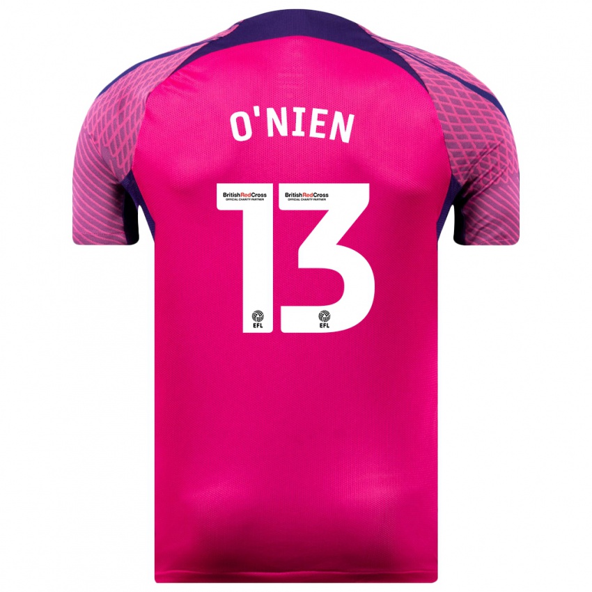 Damen Luke O'nien #13 Lila Auswärtstrikot Trikot 2023/24 T-Shirt Schweiz