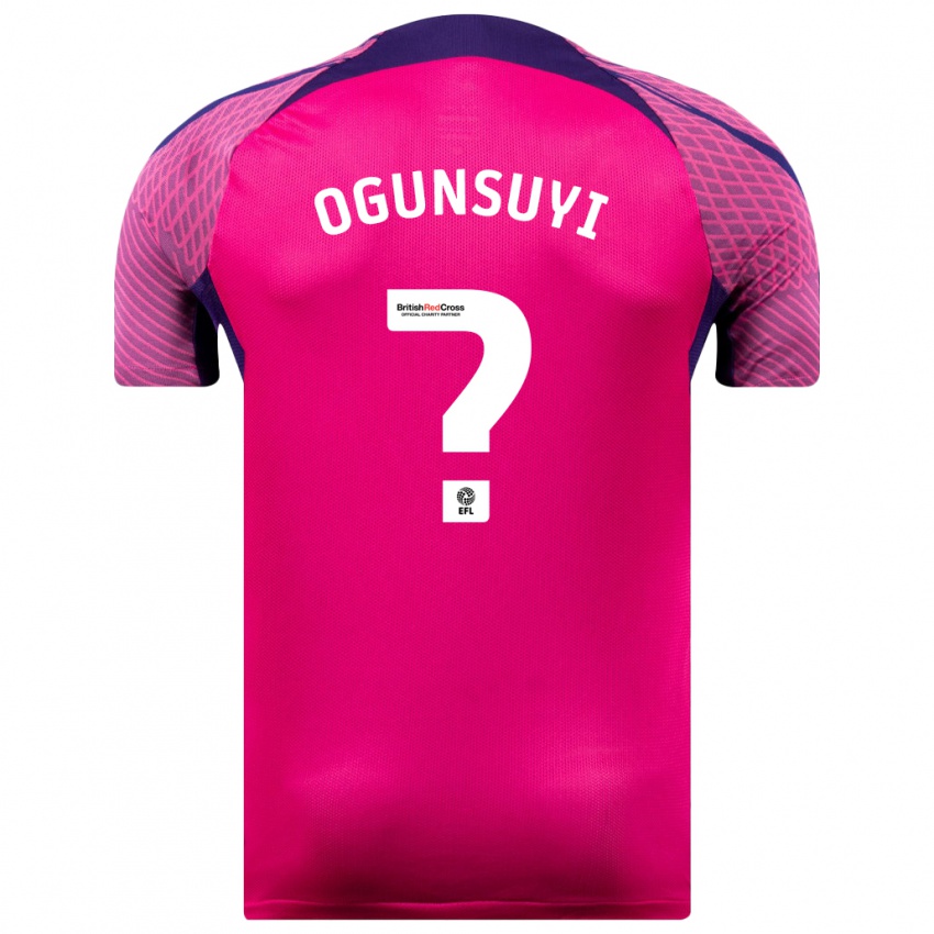 Damen Trey Samuel-Ogunsuyi #0 Lila Auswärtstrikot Trikot 2023/24 T-Shirt Schweiz