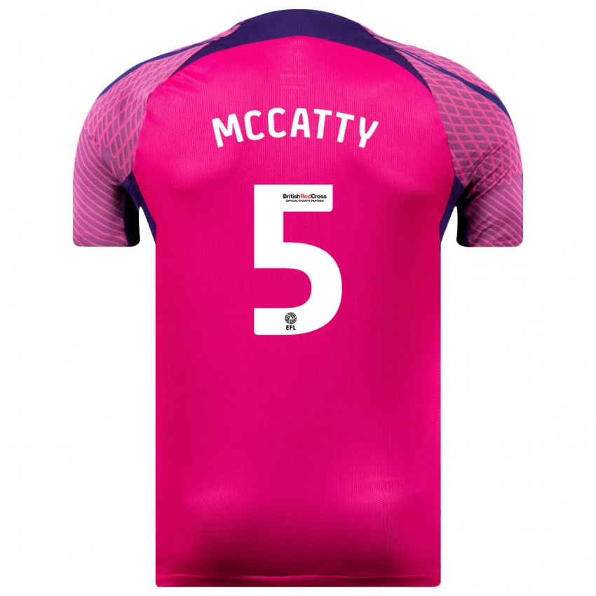 Damen Grace Mccatty #5 Lila Auswärtstrikot Trikot 2023/24 T-Shirt Schweiz