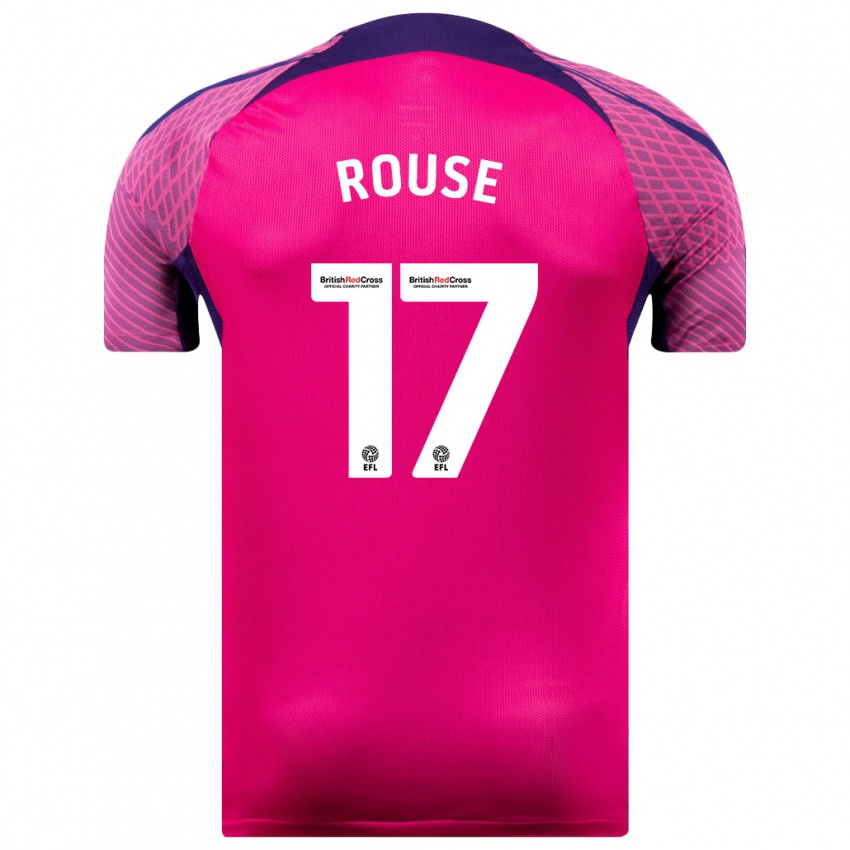 Damen Mollie Rouse #17 Lila Auswärtstrikot Trikot 2023/24 T-Shirt Schweiz