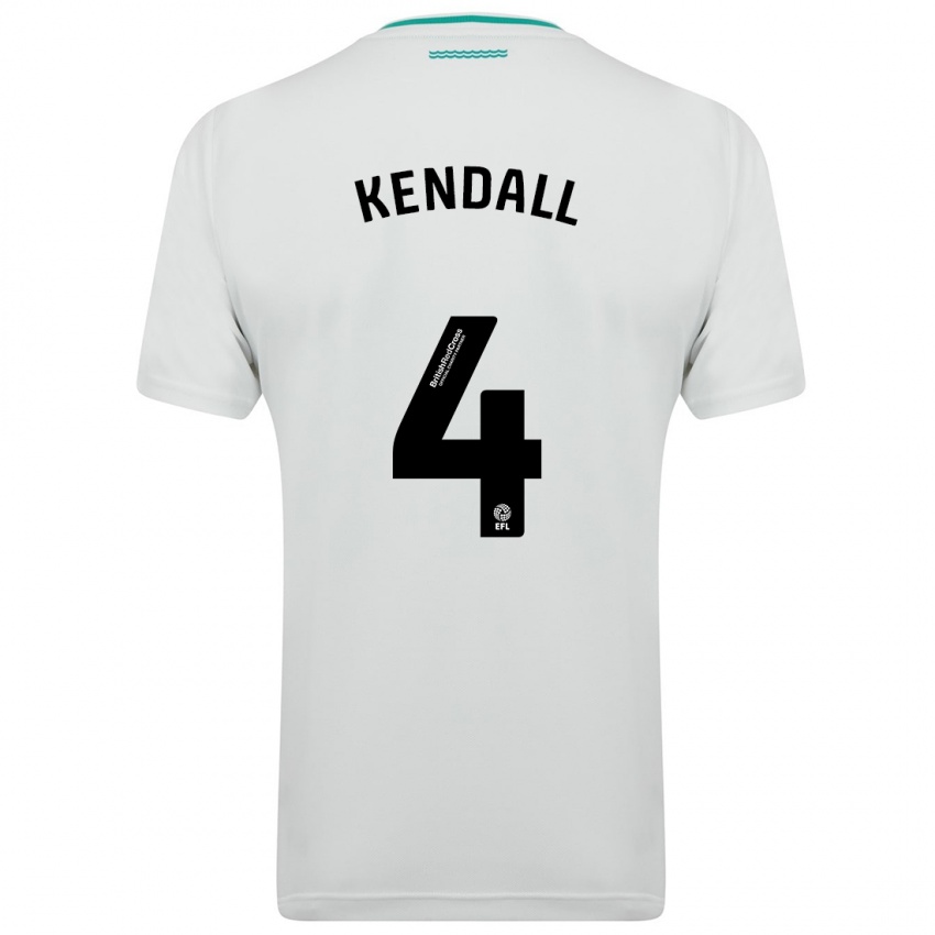 Damen Lucia Kendall #4 Weiß Auswärtstrikot Trikot 2023/24 T-Shirt Schweiz