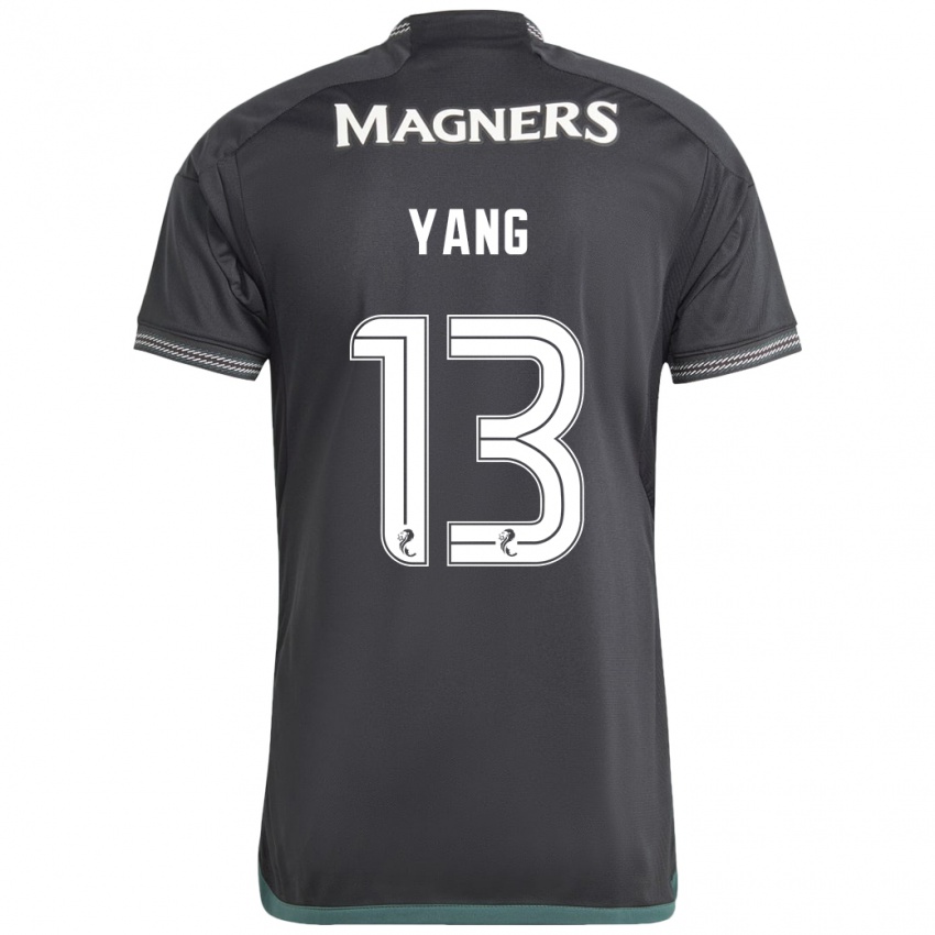 Damen Hyun-Jun Yang #13 Schwarz Auswärtstrikot Trikot 2023/24 T-Shirt Schweiz