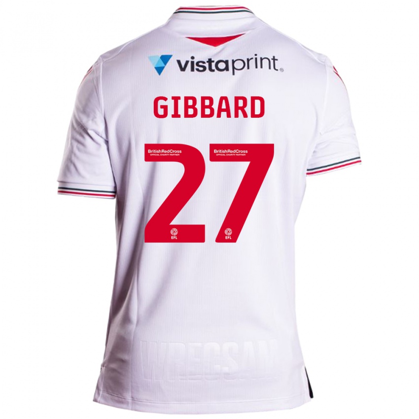 Damen Mari Gibbard #27 Weiß Auswärtstrikot Trikot 2023/24 T-Shirt Schweiz