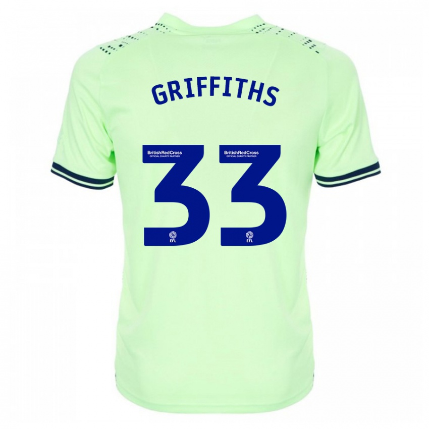 Damen Josh Griffiths #33 Marine Auswärtstrikot Trikot 2023/24 T-Shirt Schweiz